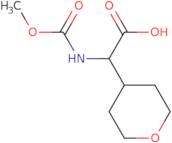 2-(Methoxycarbonylamino)-2-(tetrahydro-2H-pyran-4-yl)acetic acid