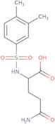 4-Carbamoyl-2-(3,4-dimethylbenzenesulfonamido)butanoic acid