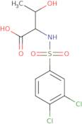 2-(3,4-Dichlorobenzenesulfonamido)-3-hydroxybutanoic acid