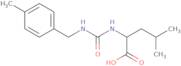 4-Methyl-2-({[(4-methylphenyl)methyl]carbamoyl}amino)pentanoic acid