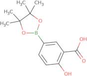 2-Hydroxy-5-(4,4,5,5-tetramethyl-1,3,2-dioxaborolan-2-yl)benzoicacid