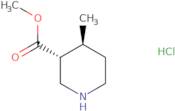 methyl (3R,4R)-rel-4-methylpiperidine-3-carboxylate hydrochloride
