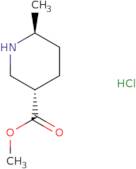 Rel-Methyl (3R,6R)-6-methylpiperidine-3-carboxylate hydrochloride