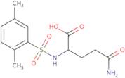 4-Carbamoyl-2-(2,5-dimethylbenzenesulfonamido)butanoic acid