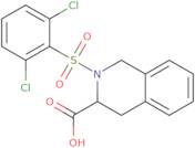 2-(2,6-Dichlorobenzenesulfonyl)-1,2,3,4-tetrahydroisoquinoline-3-carboxylic acid