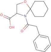 4-(2-Phenylacetyl)-1-oxa-4-azaspiro[4.5]decane-3-carboxylic acid