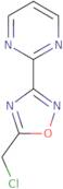 2-[5-(Chloromethyl)-1,2,4-oxadiazol-3-yl]pyrimidine