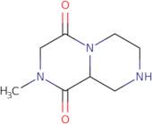 2-Methyltetrahydro-2H-pyrazino[1,2-a]pyrazine-1,4(3H,6H)-dione