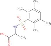 2-(2,3,5,6-Tetramethylbenzenesulfonamido)propanoic acid