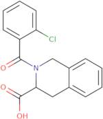 2-(2-Chlorobenzoyl)-1,2,3,4-tetrahydroisoquinoline-3-carboxylic acid