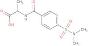 2-{[4-(Dimethylsulfamoyl)phenyl]formamido}propanoic acid