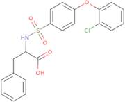 N-([4-(2-Chlorophenoxy)phenyl]sulfonyl)phenylalanine