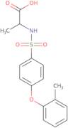 N-([4-(2-Methylphenoxy)phenyl]sulfonyl)alanine