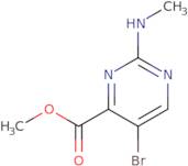 Methyl 5-bromo-2-(methylamino)pyrimidine-4-carboxylate