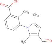 3-(3-Formyl-2,5-dimethyl-1H-pyrrol-1-yl)-2-methylbenzoic acid