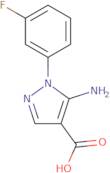 5-Amino-1-(3-fluorophenyl)-1H-pyrazole-4-carboxylic acid