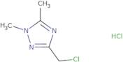 3-(Chloromethyl)-1,5-dimethyl-1H-1,2,4-triazole hydrochloride