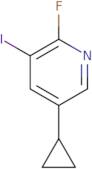 5-Cyclopropyl-2-fluoro-3-iodopyridine