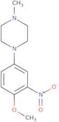 1-(4-Methoxy-3-nitrophenyl)-4-methylpiperazine