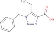 1-Benzyl-5-ethyl-1H-1,2,3-triazole-4-carboxylic acid