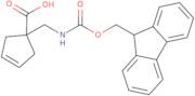 1-[({[(9H-Fluoren-9-yl)methoxy]carbonyl}amino)methyl]cyclopent-3-ene-1-carboxylic acid