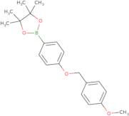 2-(4-((4-Methoxybenzyl)oxy)phenyl)-4,4,5,5-tetramethyl-1,3,2-dioxaborolane