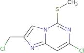 7-Chloro-2-(chloromethyl)-5-(methylthio)imidazo[1,2-c]pyrimidine