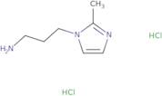 [3-(2-Methyl-1H-imidazol-1-yl)propyl]aminedihydrochloride