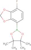 2-(7-Fluoro-2H-1,3-benzodioxol-4-yl)-4,4,5,5-tetramethyl-1,3,2-dioxaborolane