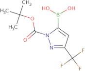 1-Boc-3-trifluoromethylpyrazole-5-boronic acid