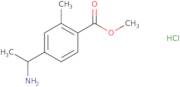 Methyl 4-[(1R)-1-aminoethyl]-2-methylbenzoate hydrochloride