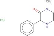 1-Methyl-3-phenylpiperazin-2-one hydrochloride