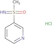 Imino(methyl)(pyridin-3-yl)-λ⁶-sulfanone hydrochloride