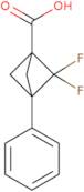 2,2-Difluoro-3-phenyl-bicyclo[1.1.1]pentane-1-carboxylic acid