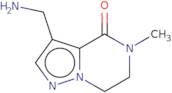 3-(Aminomethyl)-5-methyl-4H,5H,6H,7H-pyrazolo[1,5-a]pyrazin-4-one