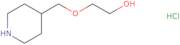 2-[(Piperidin-4-yl)methoxy]ethan-1-ol hydrochloride