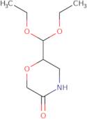 6-(Diethoxymethyl)morpholin-3-one