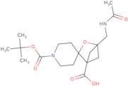 1'-[(tert-Butoxy)carbonyl]-4-(acetamidomethyl)-3-oxaspiro[bicyclo[2.1.1]hexane-2,4'-piperidine]-1-…