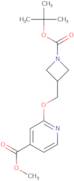 Methyl 2-({1-[(tert-butoxy)carbonyl]azetidin-3-yl}methoxy)pyridine-4-carboxylate