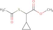 Methyl 2-(acetylsulfanyl)-2-cyclopropylacetate