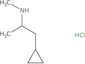 (1-Cyclopropylpropan-2-yl)(methyl)amine hydrochloride