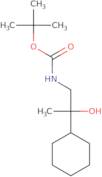 tert-Butyl N-(2-cyclohexyl-2-hydroxypropyl)carbamate