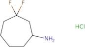 3,3-Difluorocycloheptan-1-amine hydrochloride