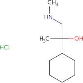 2-Cyclohexyl-1-(methylamino)propan-2-ol hydrochloride