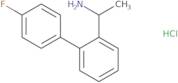 1-[2-(4-Fluorophenyl)phenyl]ethan-1-amine hydrochloride