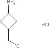 (1R,3R)-3-(Chloromethyl)cyclobutan-1-amine hydrochloride