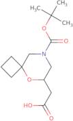 2-{8-[(tert-Butoxy)carbonyl]-5-oxa-8-azaspiro[3.5]nonan-6-yl}acetic acid