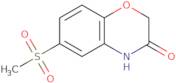 6-Methanesulfonyl-3,4-dihydro-2H-1,4-benzoxazin-3-one