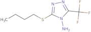 3-(Butylsulfanyl)-5-(trifluoromethyl)-4H-1,2,4-triazol-4-amine