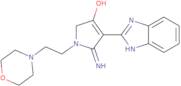 5-Amino-4-(1H-1,3-benzodiazol-2-yl)-1-[2-(morpholin-4-yl)ethyl]-2,3-dihydro-1H-pyrrol-3-one